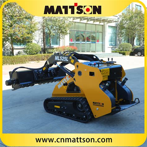 mattson ml525|Mattson ML525L Mini Skid Steers With Backfiller And Auger.